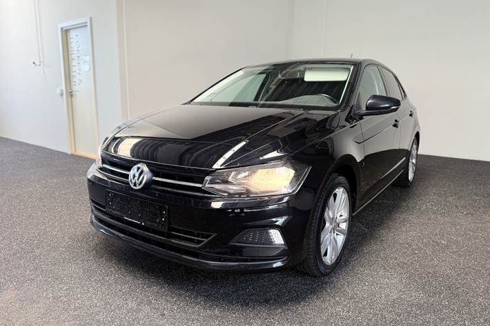 Sort VW Polo fra 2018