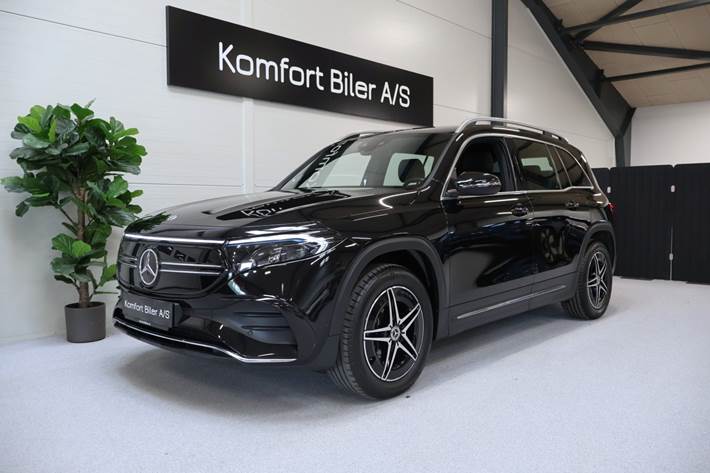 Sort Mercedes EQB300 fra 2023