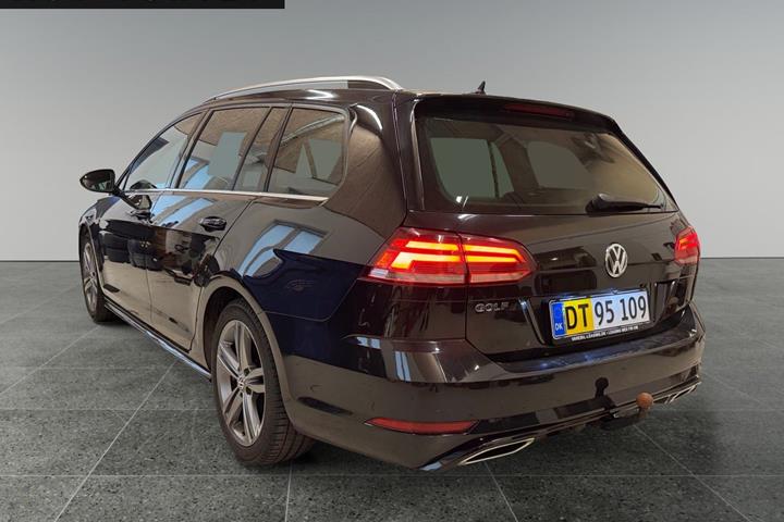 Sort VW Golf VII fra 2020