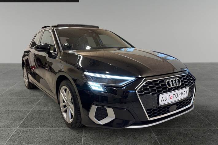 Sort Audi A3 fra 2021