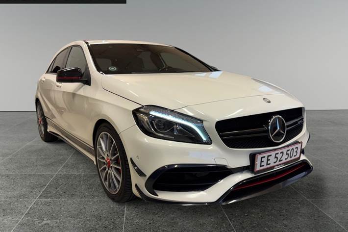 Hvid Mercedes A200 fra 2018