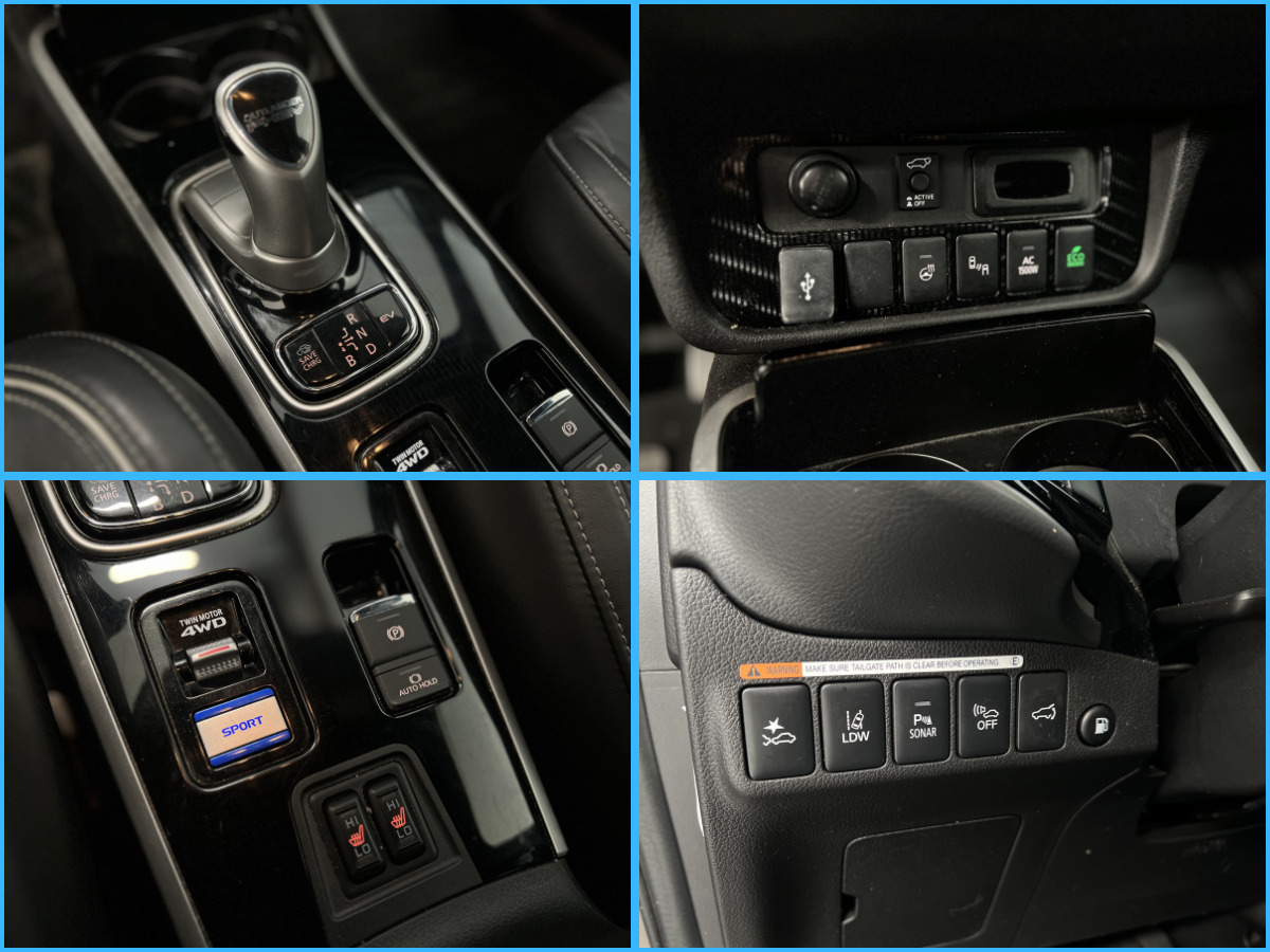 Brun Mitsubishi Outlander fra 2020
