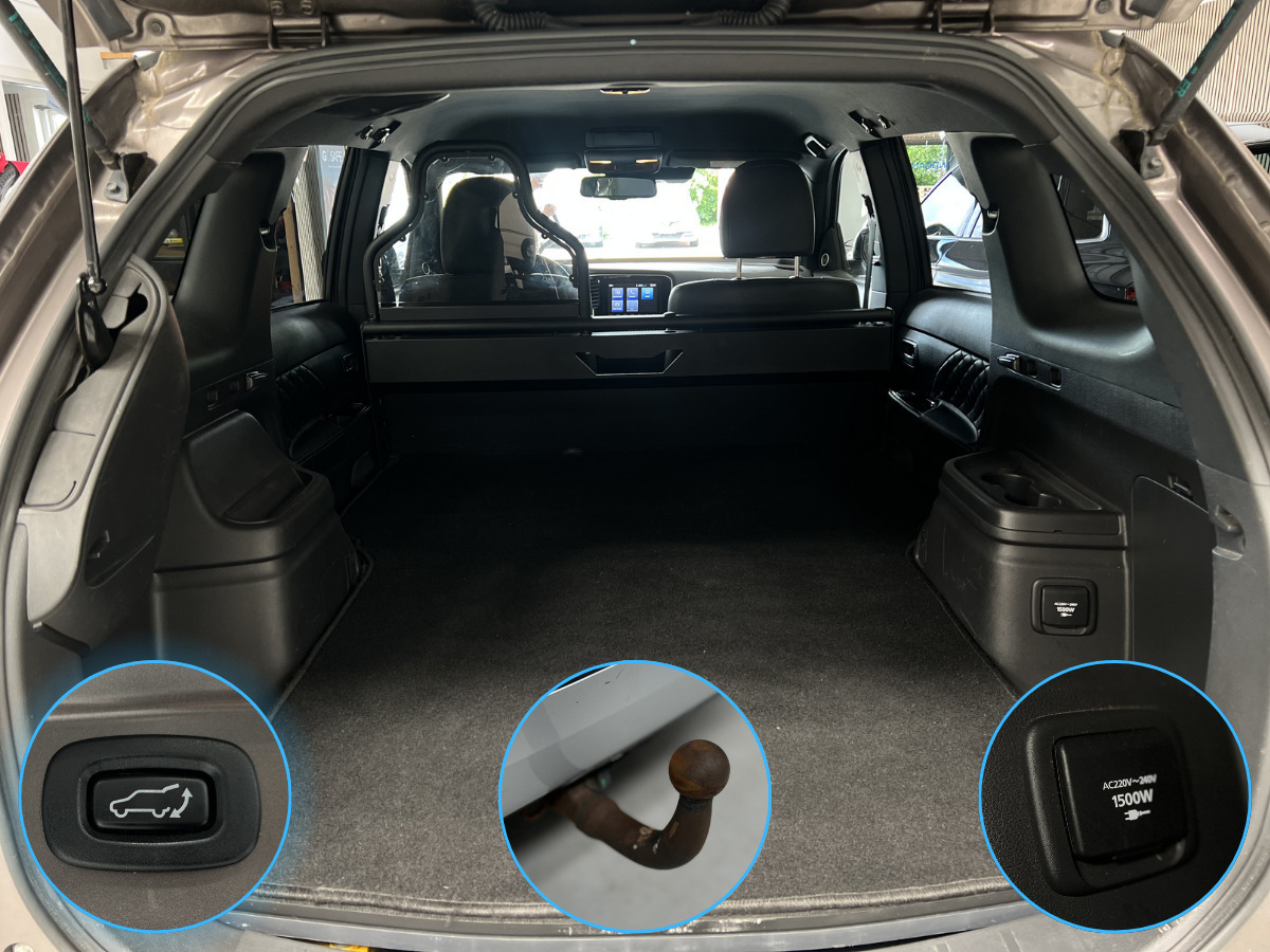Brun Mitsubishi Outlander fra 2020
