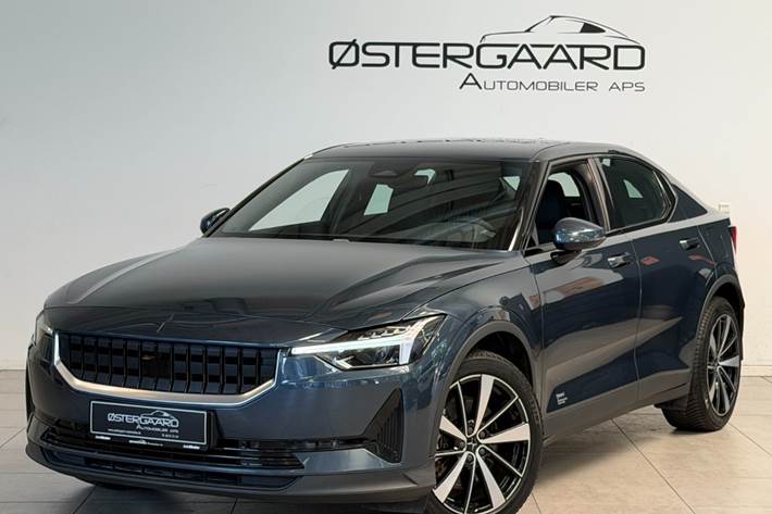 Blå Polestar 2 fra 2023