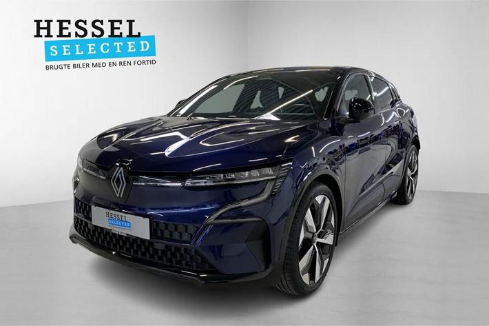Blå Renault Megane E-Tech fra 2023