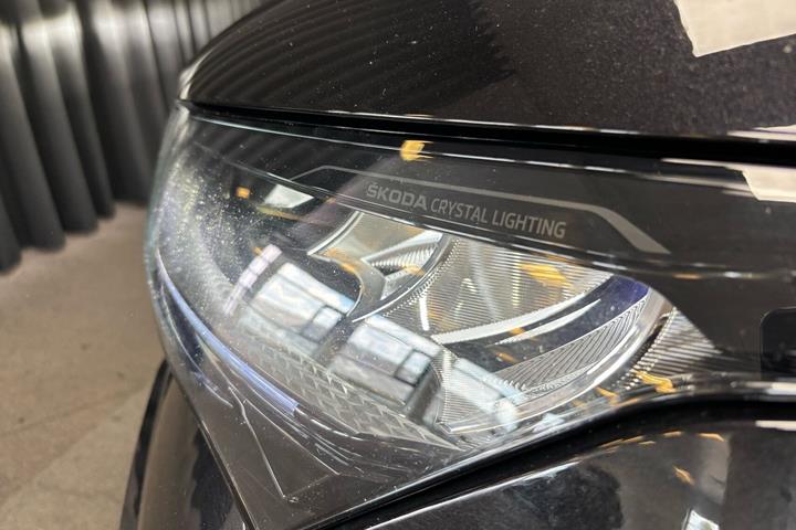 Sort Skoda Enyaq fra 2022