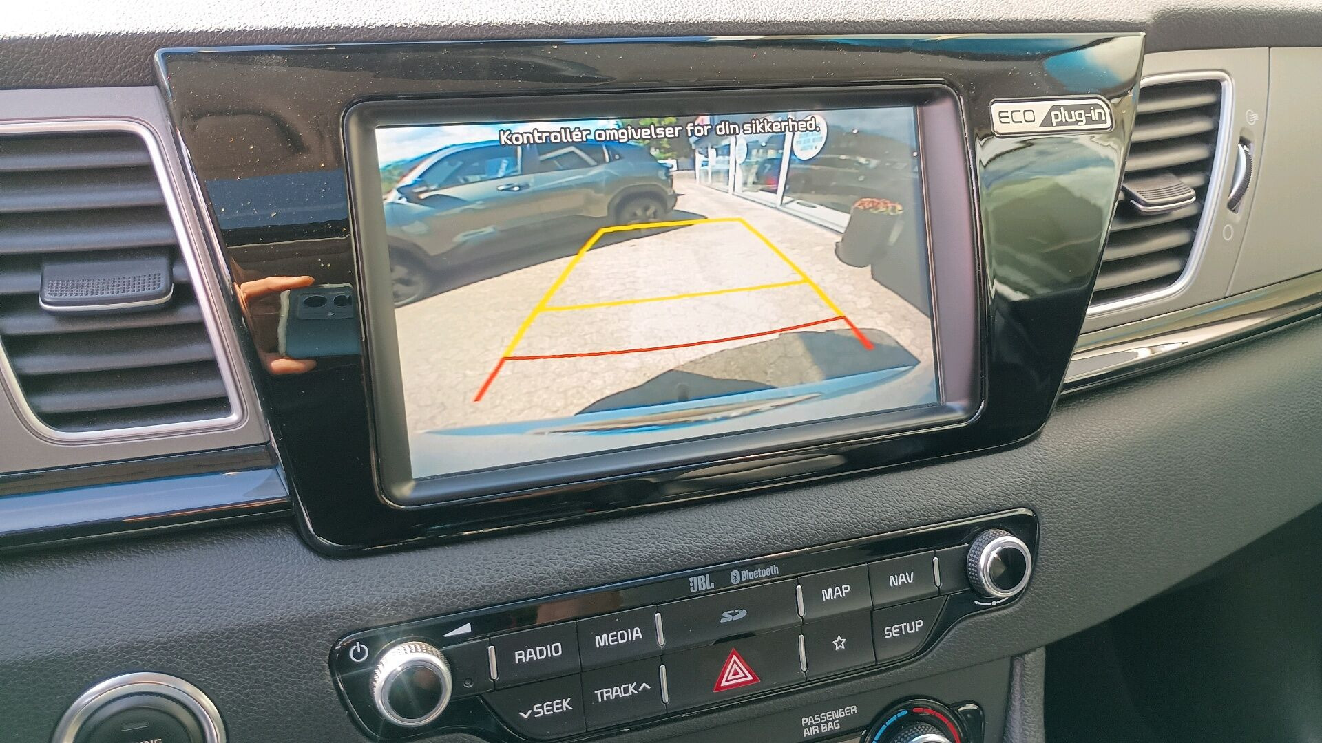 Hvid Kia Niro fra 2018