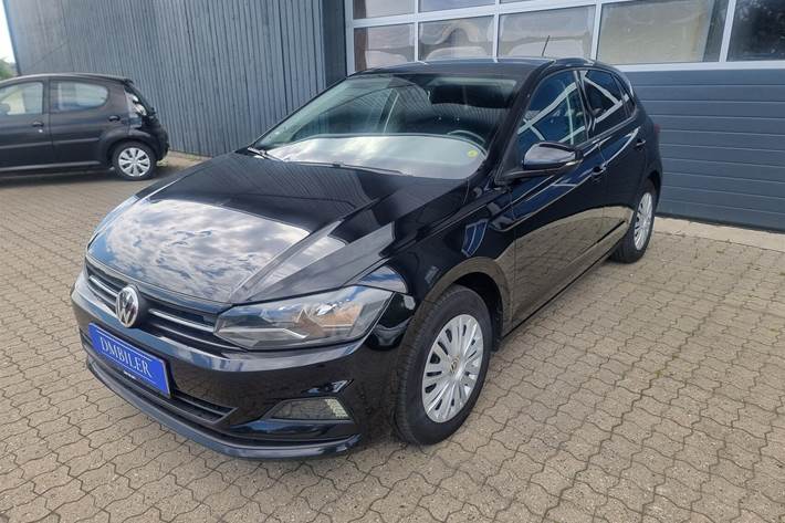 Sort VW Polo fra 2018