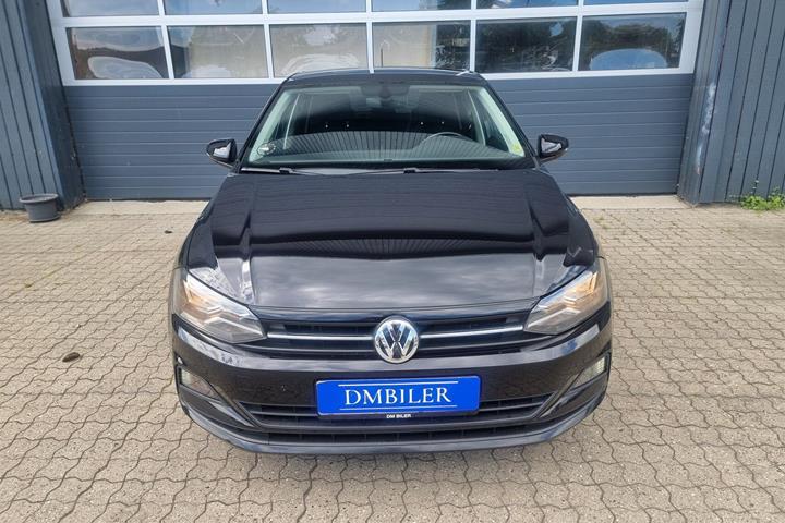 Sort VW Polo fra 2018