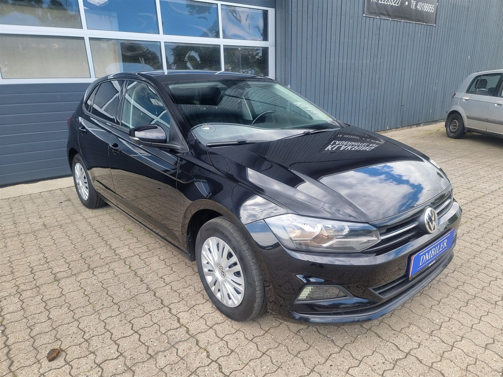 Sort VW Polo fra 2018