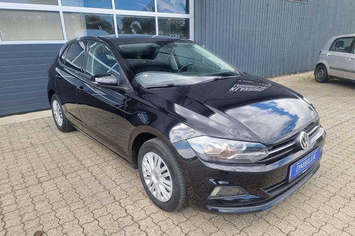 Sort VW Polo fra 2018
