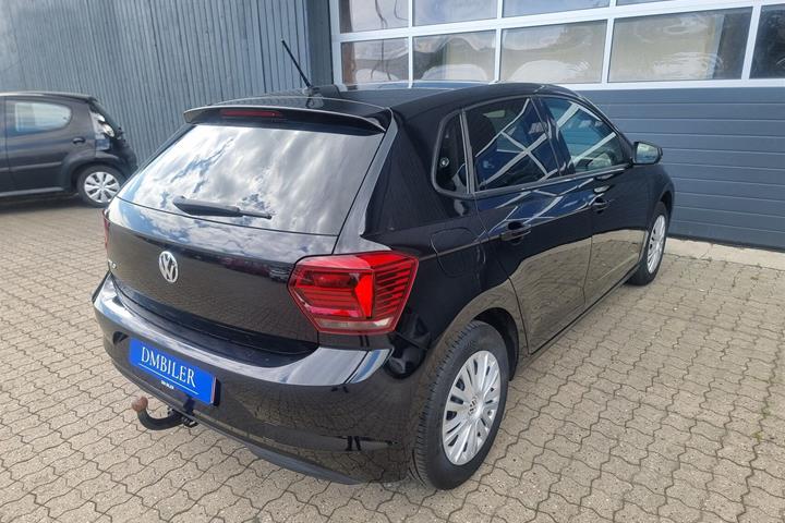 Sort VW Polo fra 2018