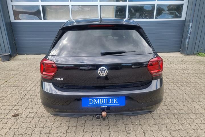 Sort VW Polo fra 2018