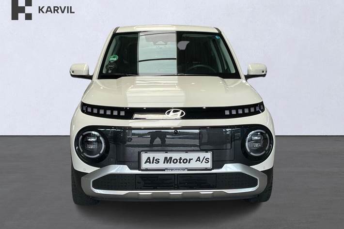 Hvid Hyundai Inster fra 2025