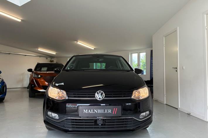 Sort VW Polo fra 2016