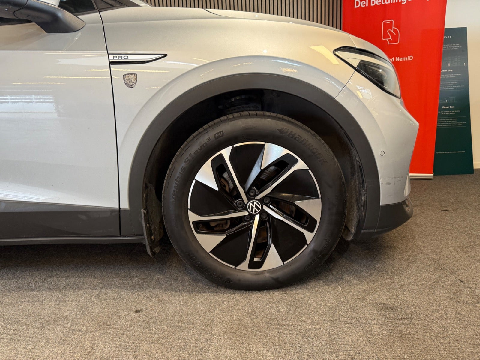Sølv VW ID.4 fra 2023