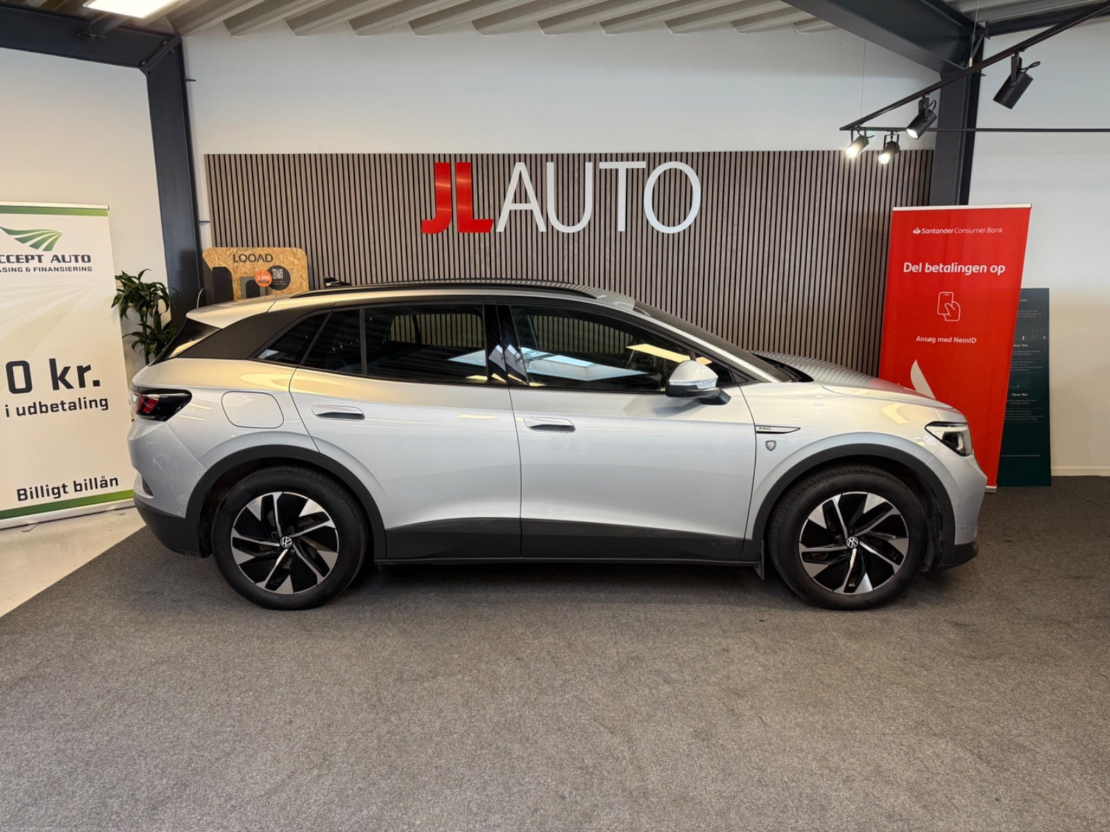 Sølv VW ID.4 fra 2023