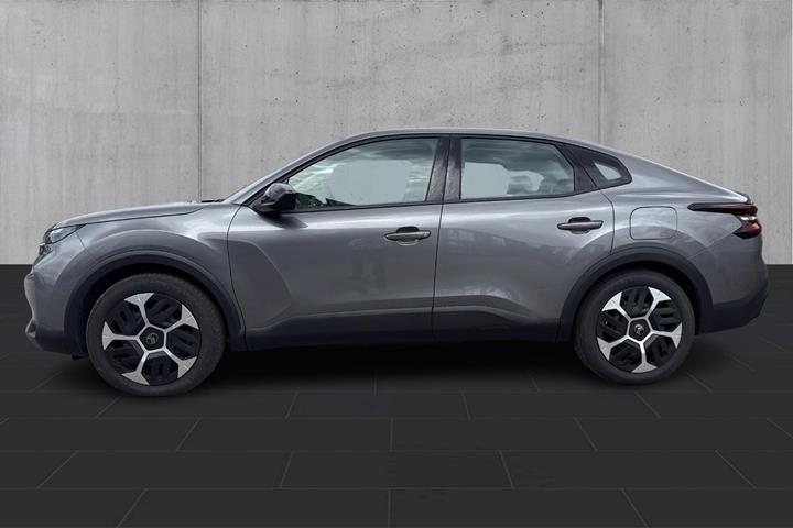Grå Citroën ë-C4 X fra 2025
