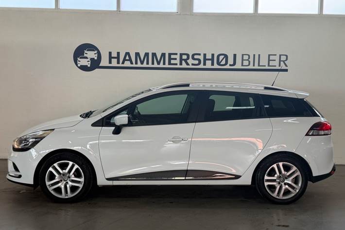 Hvid Renault Clio IV fra 2019