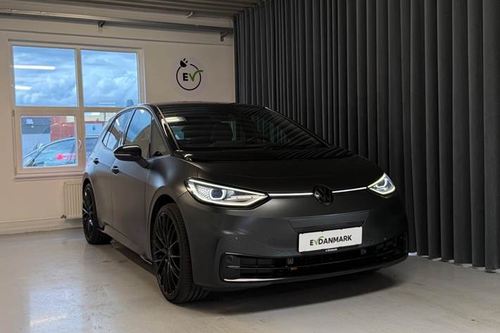 Grå VW ID.3 fra 2021