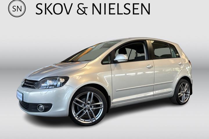 Sølv VW Golf Plus fra 2010
