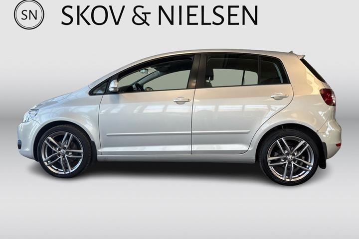 Sølv VW Golf Plus fra 2010