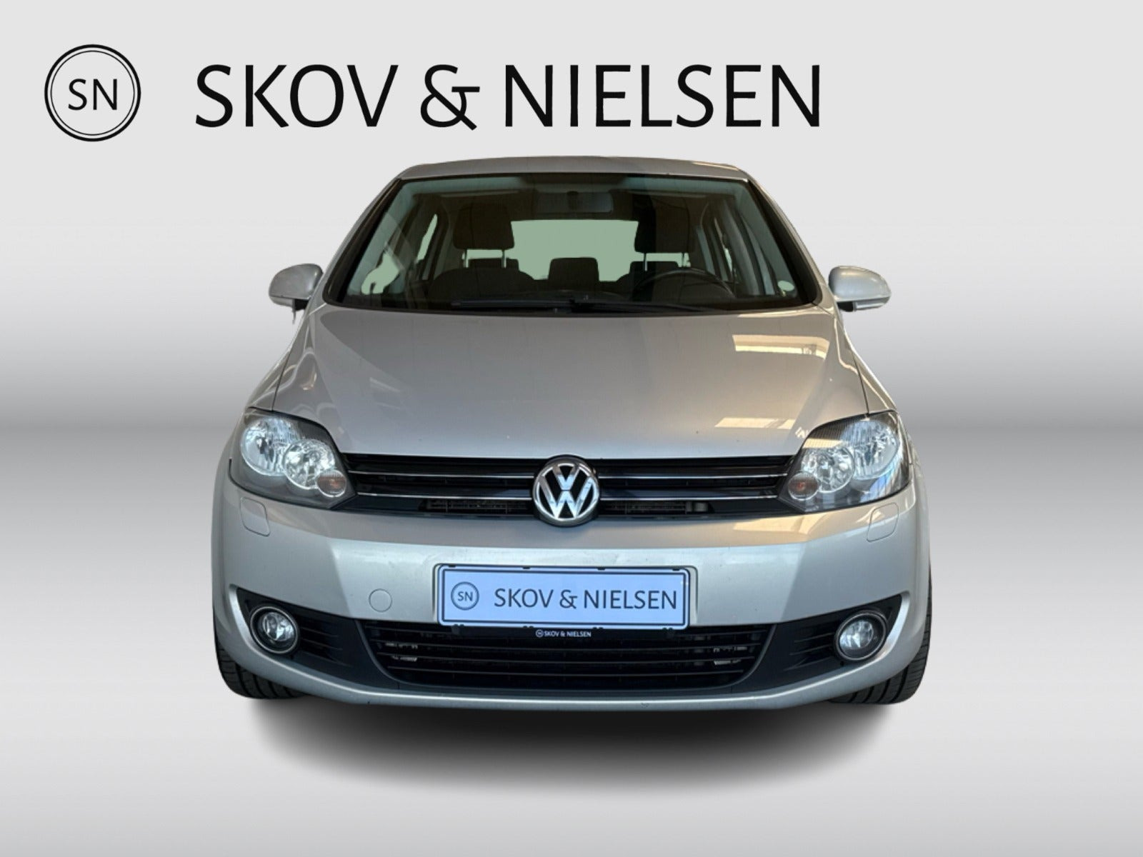 Sølv VW Golf Plus fra 2010