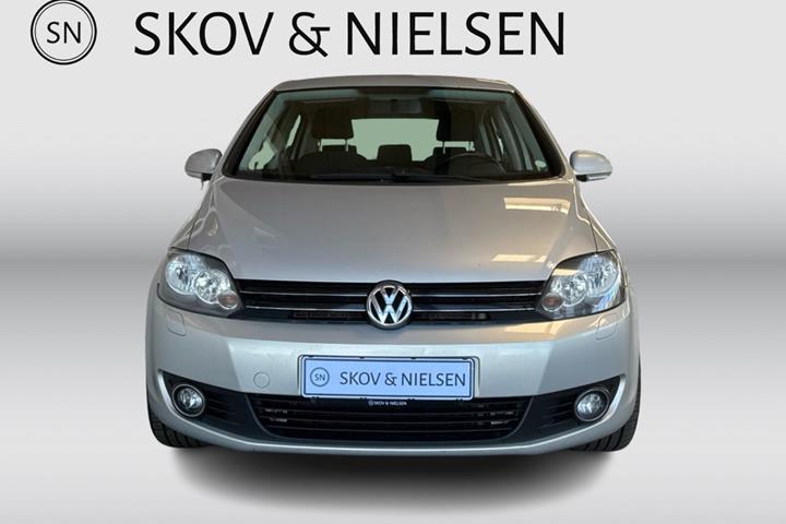 Sølv VW Golf Plus fra 2010