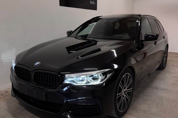 Sort BMW 530d fra 2018