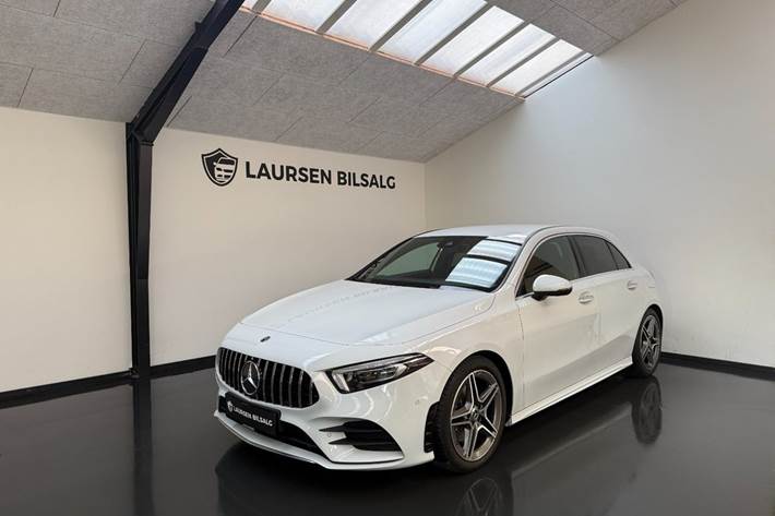 Hvid Mercedes A220 fra 2019