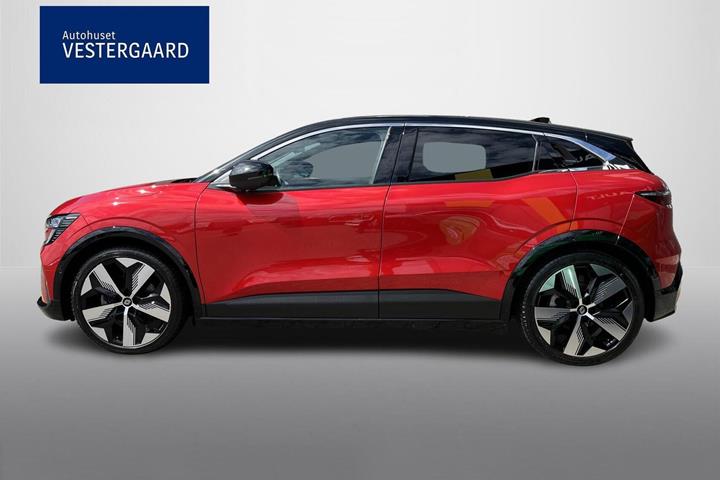 Rød Renault Megane E-Tech fra 2022