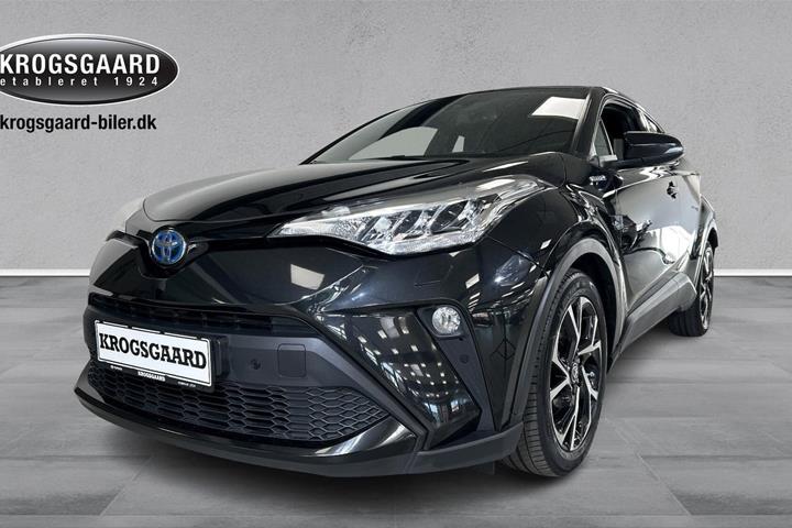 Sort Toyota C-HR fra 2021 set udefra
