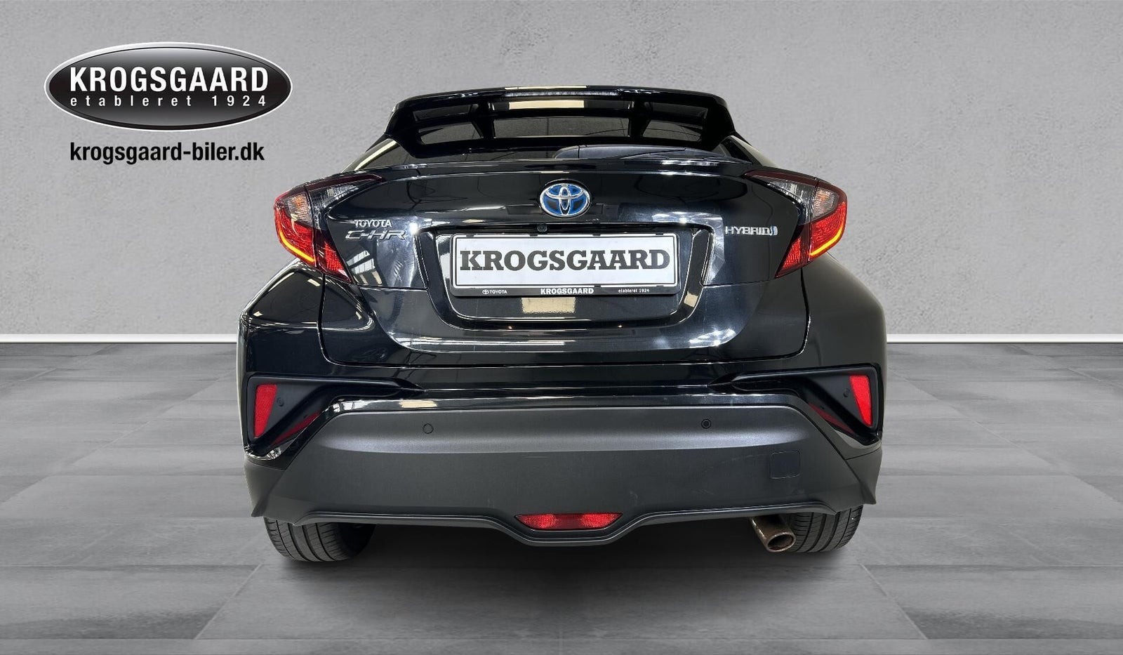 Sort Toyota C-HR fra 2021