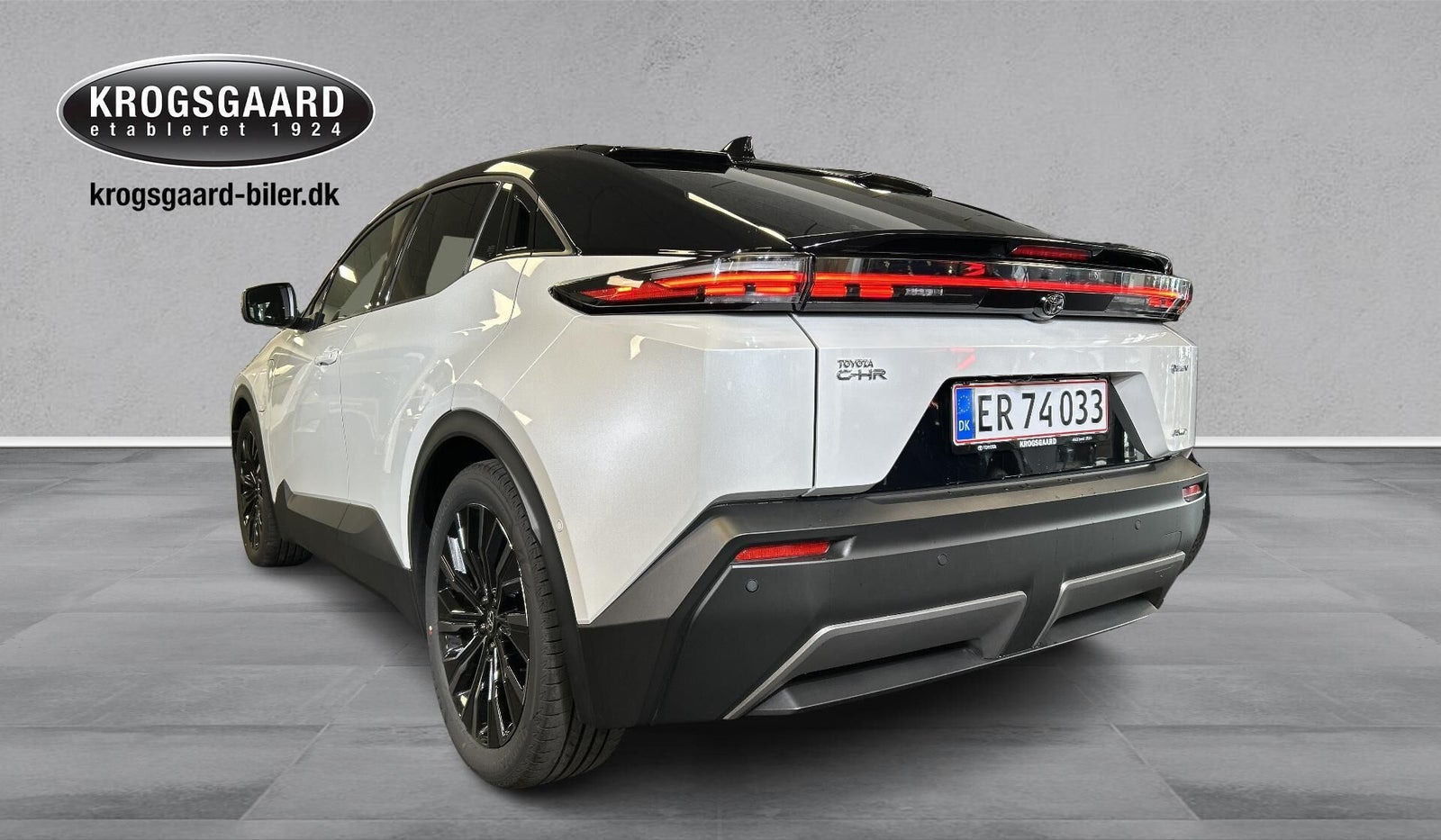 Hvid Toyota C-HR+ fra 2025