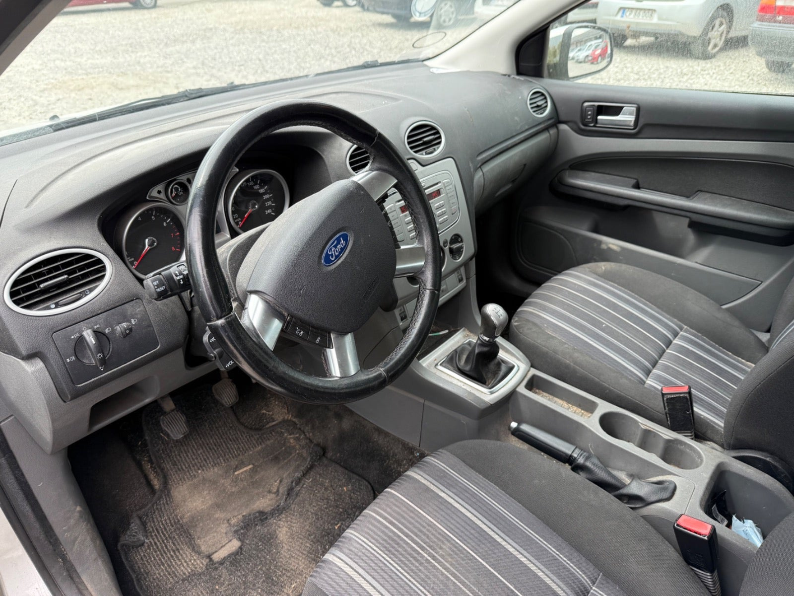 Sølv Ford Focus fra 2009