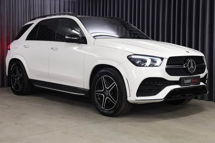 Hvid Mercedes GLE350 de fra 2022