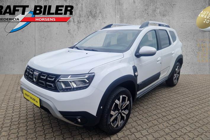 Hvid Dacia Duster fra 2021