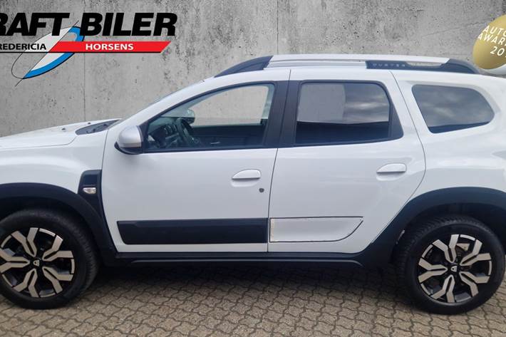 Hvid Dacia Duster fra 2021