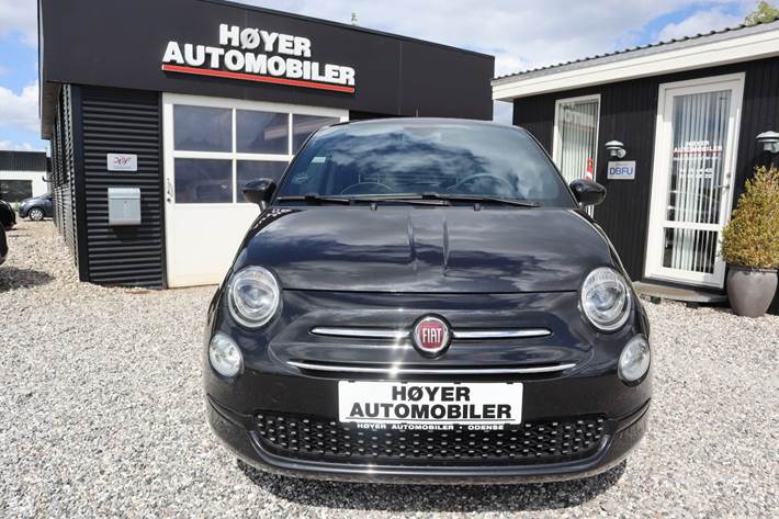 Sort Fiat 500 fra 2021