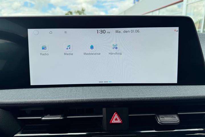 Grå Kia EV6 fra 2024