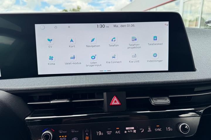 Grå Kia EV6 fra 2024