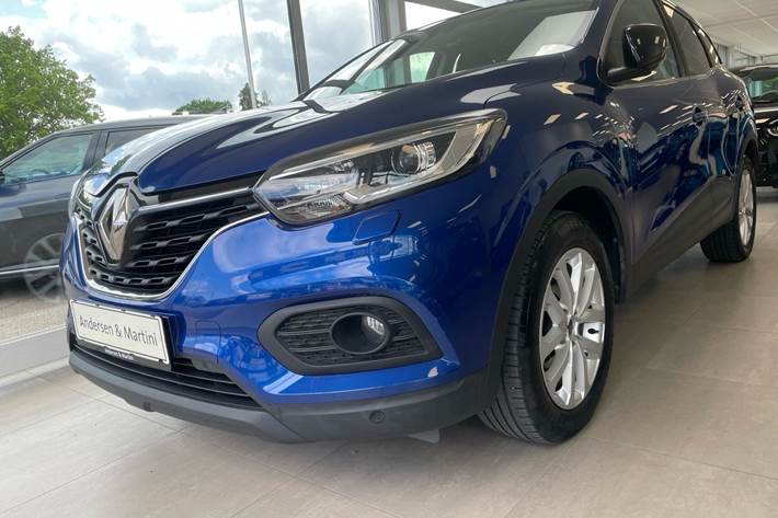 Blå Renault Kadjar fra 2019