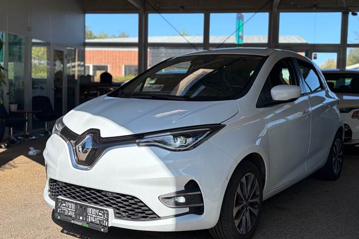 Hvid Renault Zoe fra 2020