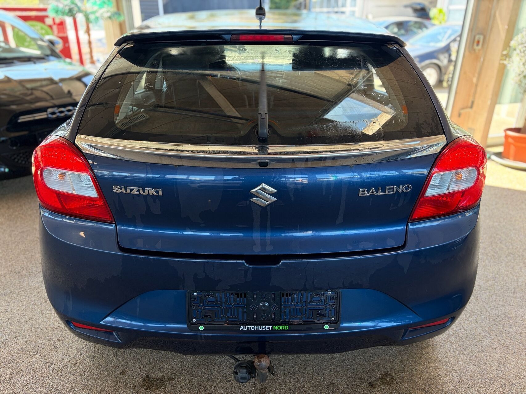 Blå Suzuki Baleno fra 2020