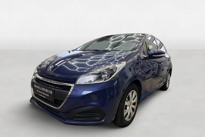 Grøn Peugeot 208 fra 2017