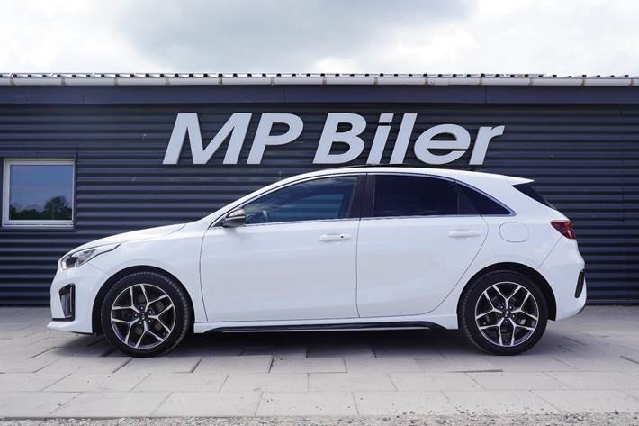 Hvid Kia Ceed fra 2019