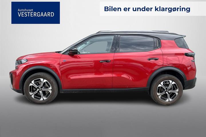 Rød Citroën e-C3 Aircross fra 2025