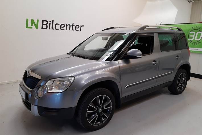 Grå Skoda Yeti Outdoor fra 2018