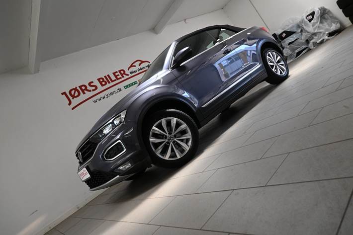 Grå VW T-Roc fra 2021
