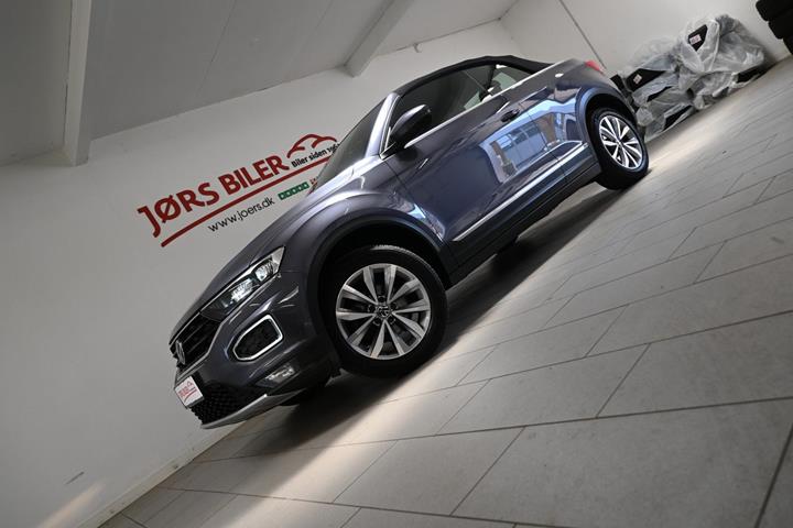 Grå VW T-Roc fra 2021